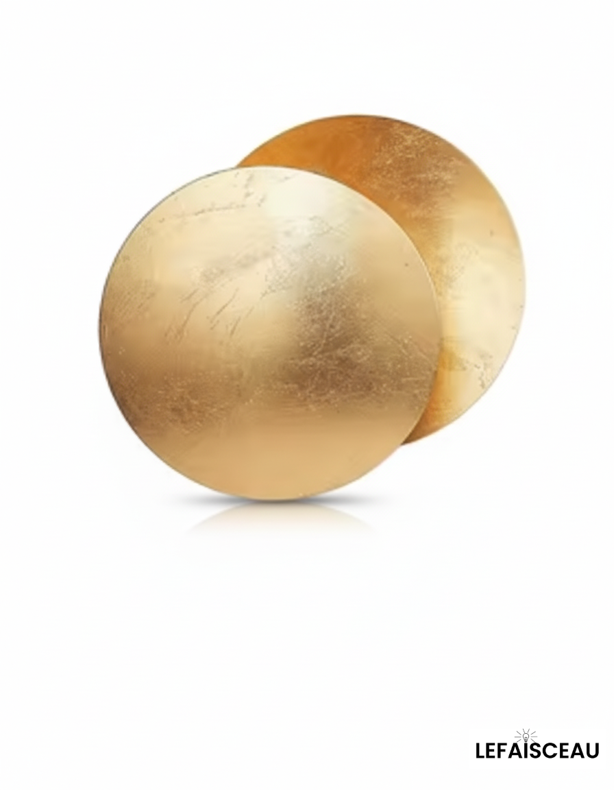 Applique murale intérieure à disques