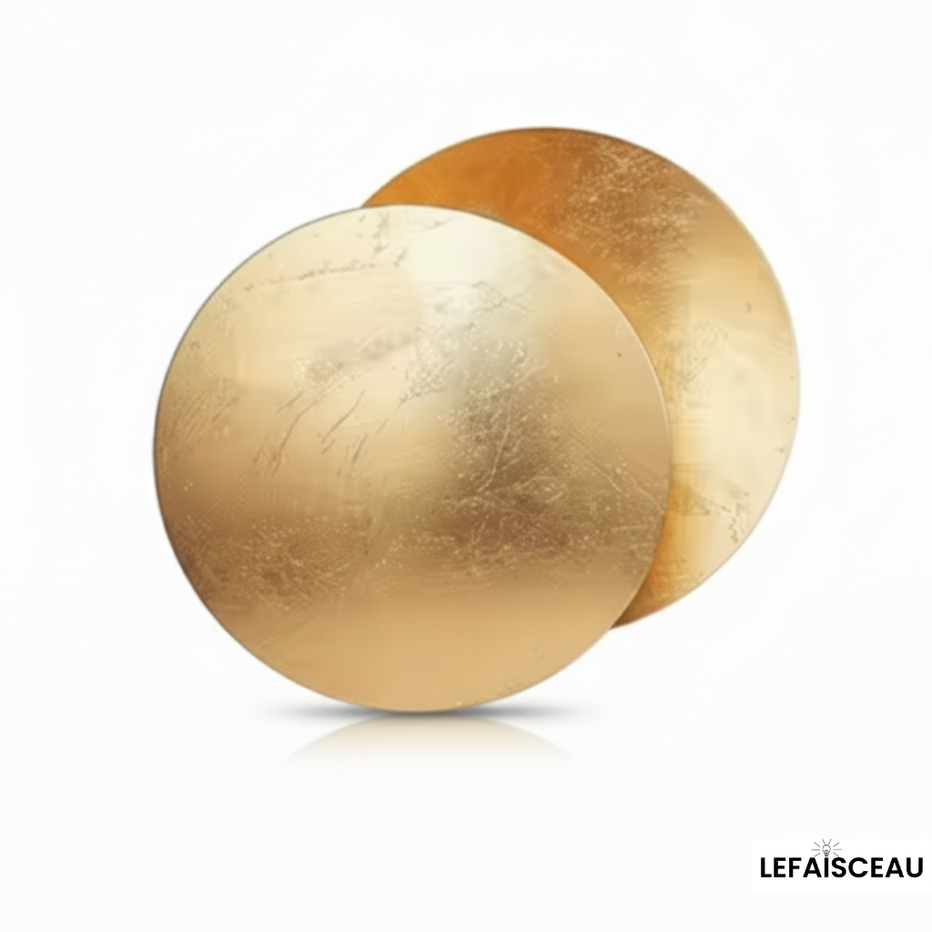 Applique murale intérieure à disques