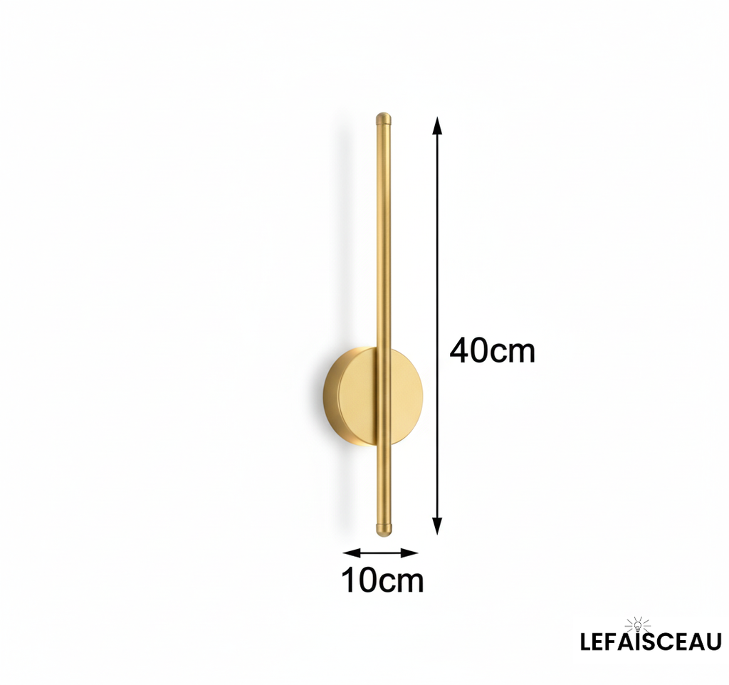 Applique murale droite