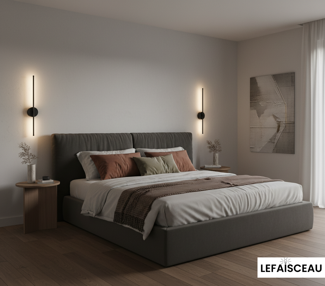 Applique murale droite