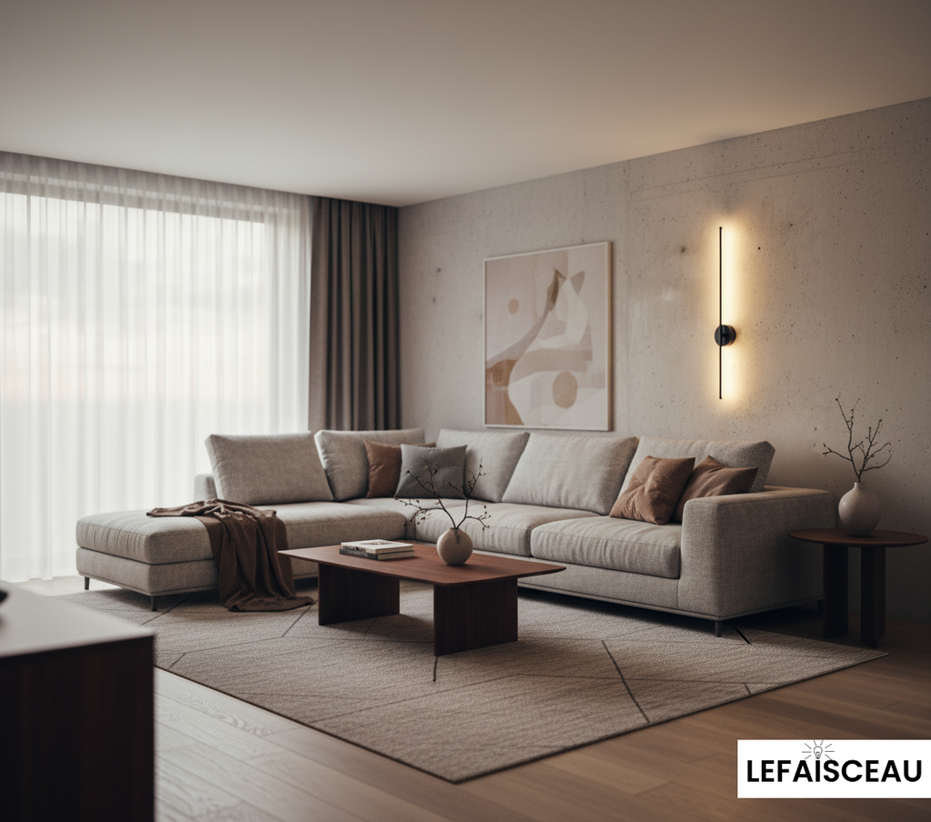 Applique murale droite