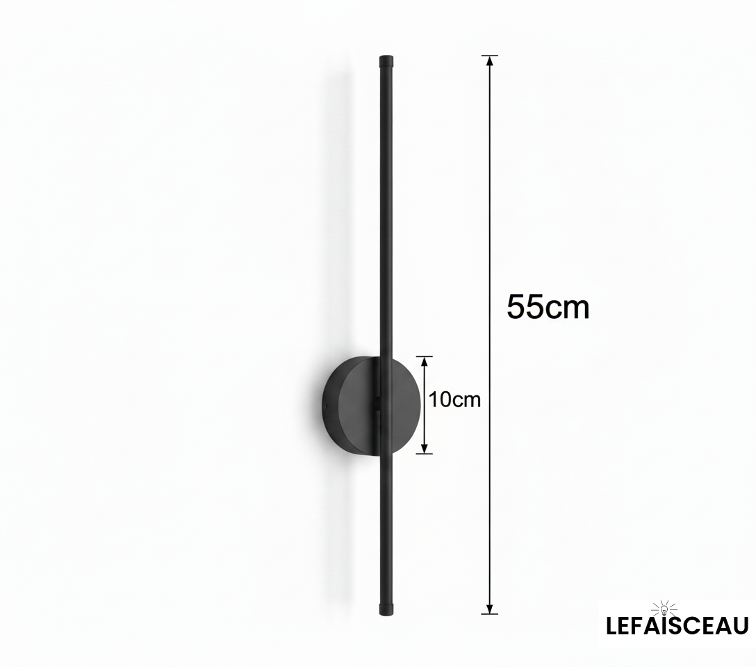 Applique murale droite