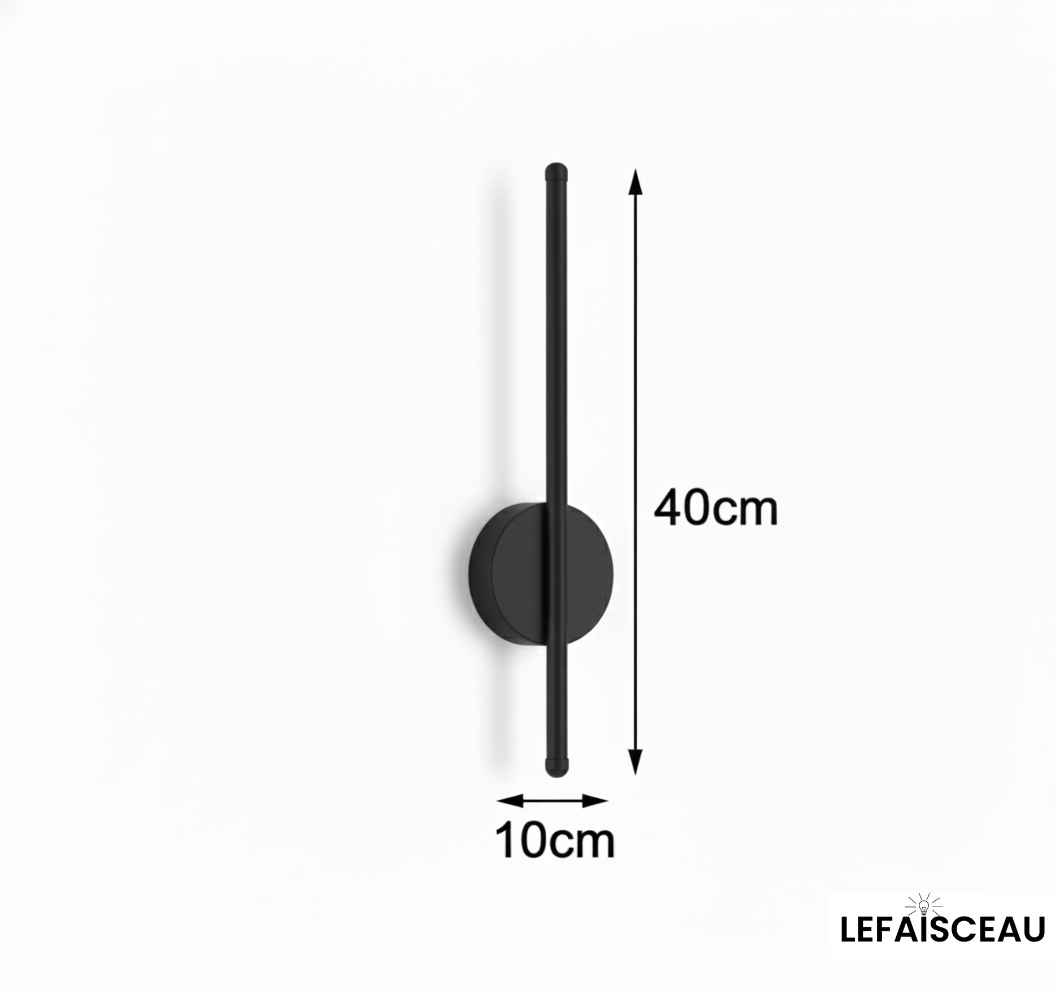 Applique murale droite