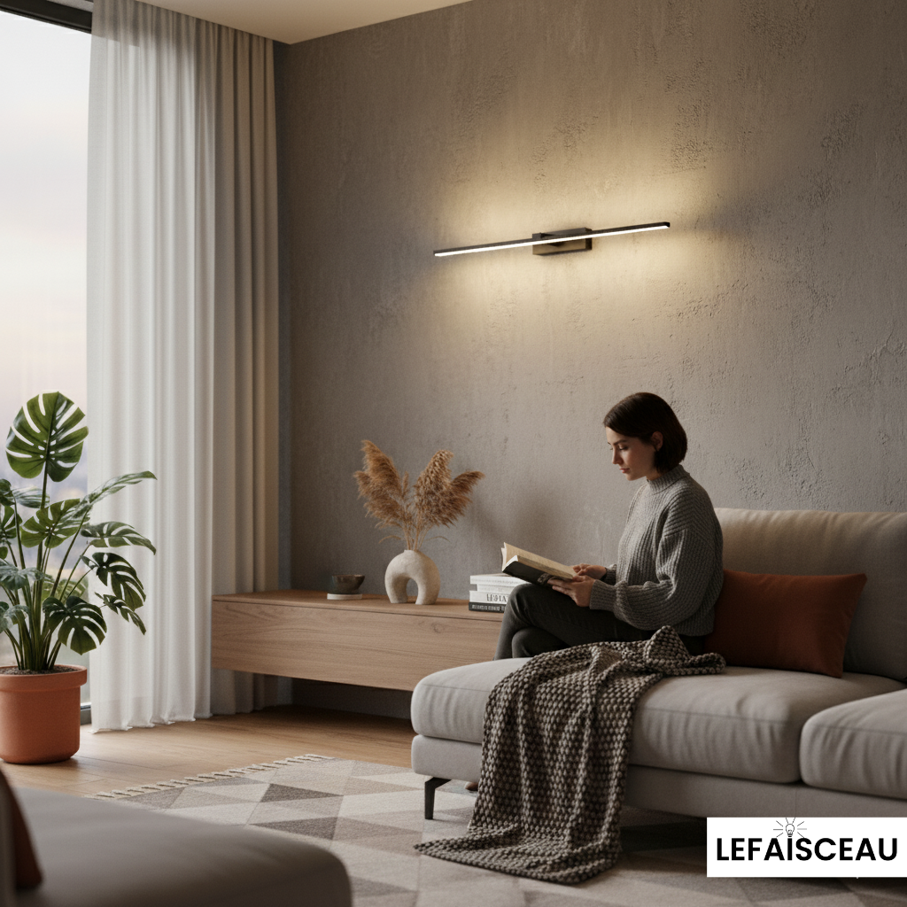 Applique murale LED de miroir