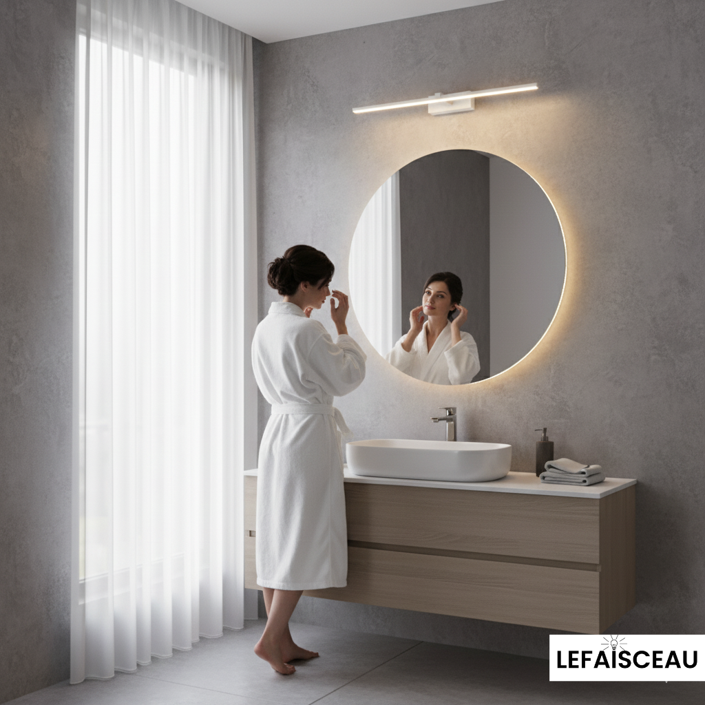 Applique murale LED de miroir