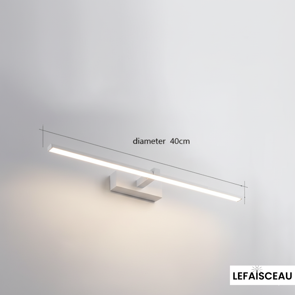 Applique murale LED de miroir