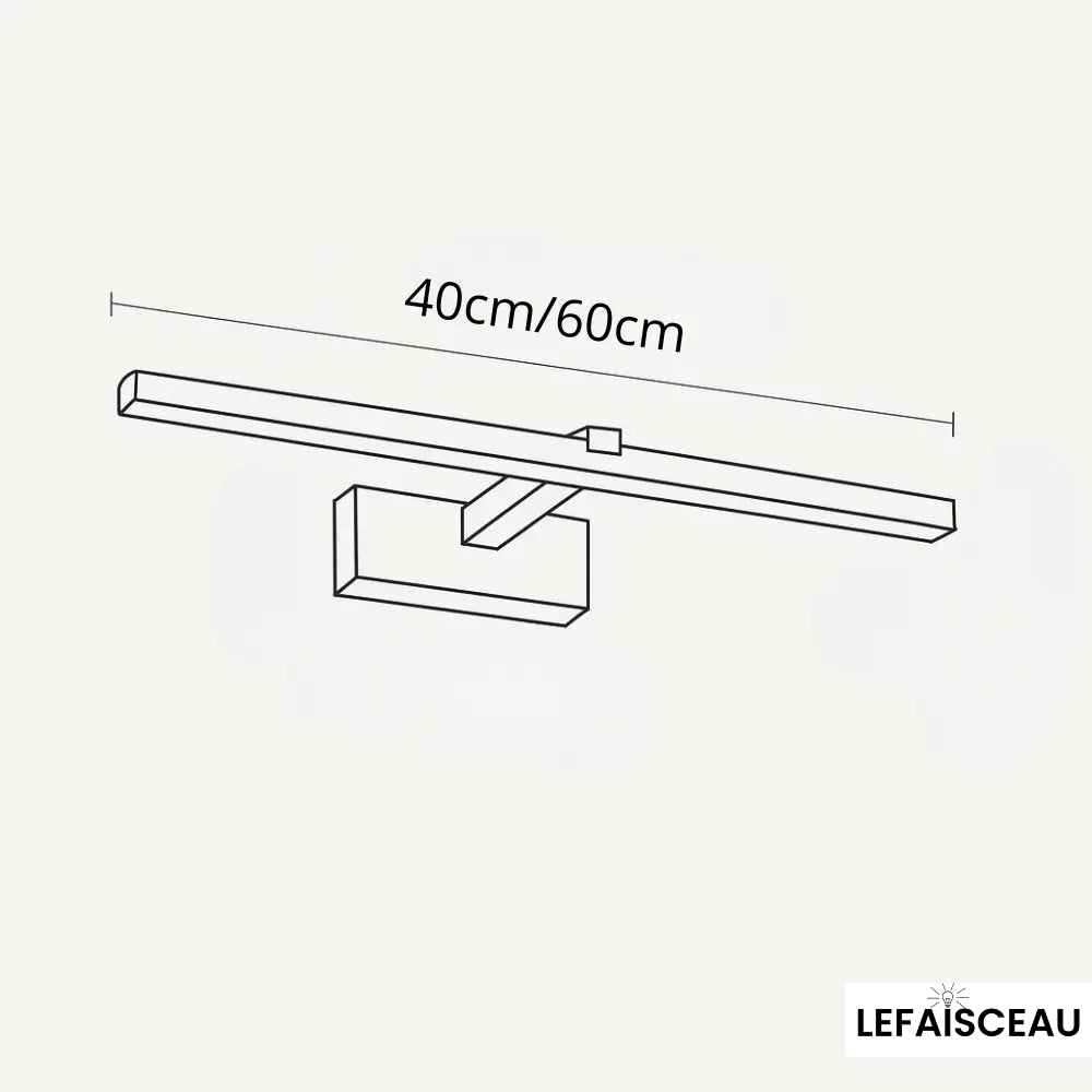 Applique murale LED de miroir