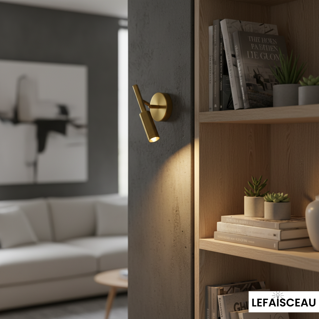 Applique murale spot orientable