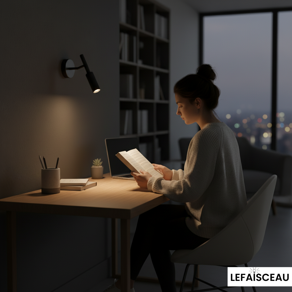 Applique murale spot orientable