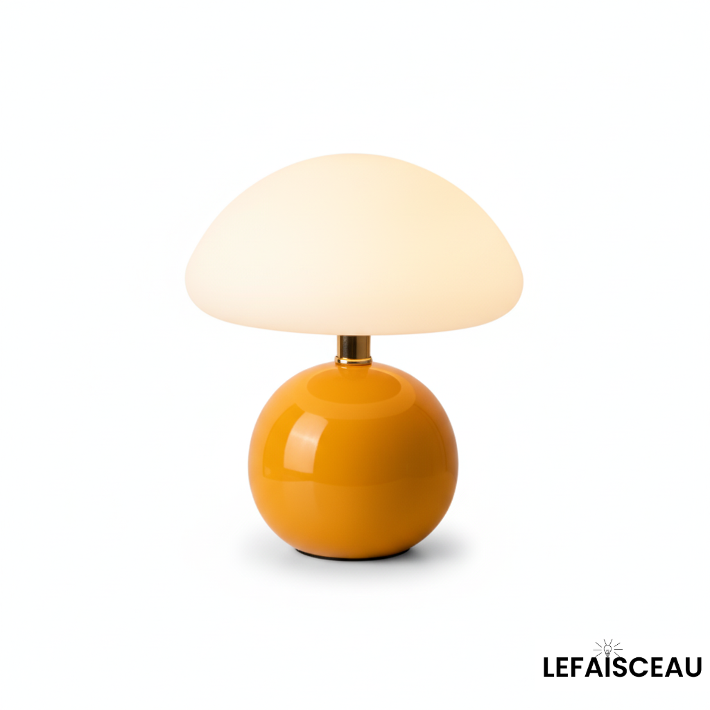 Lampe de chevet champignon