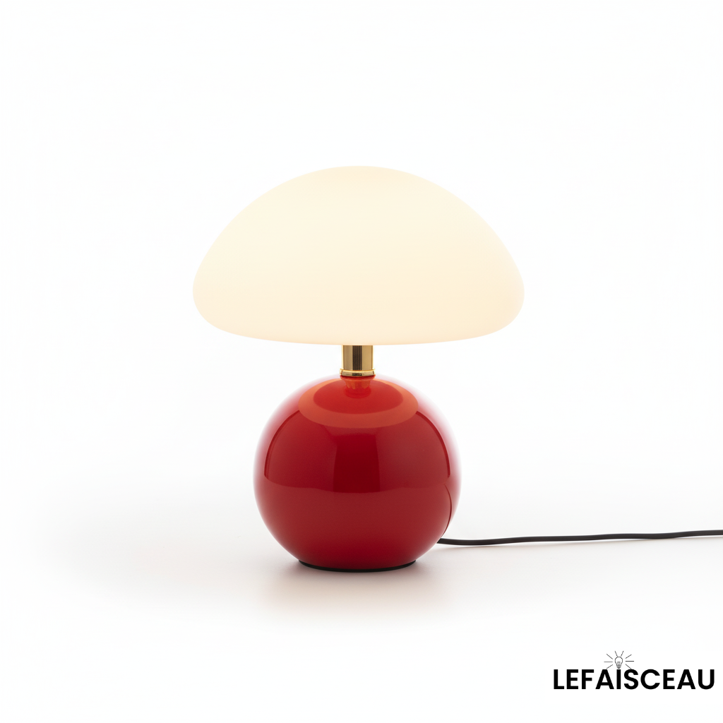 Lampe de chevet champignon