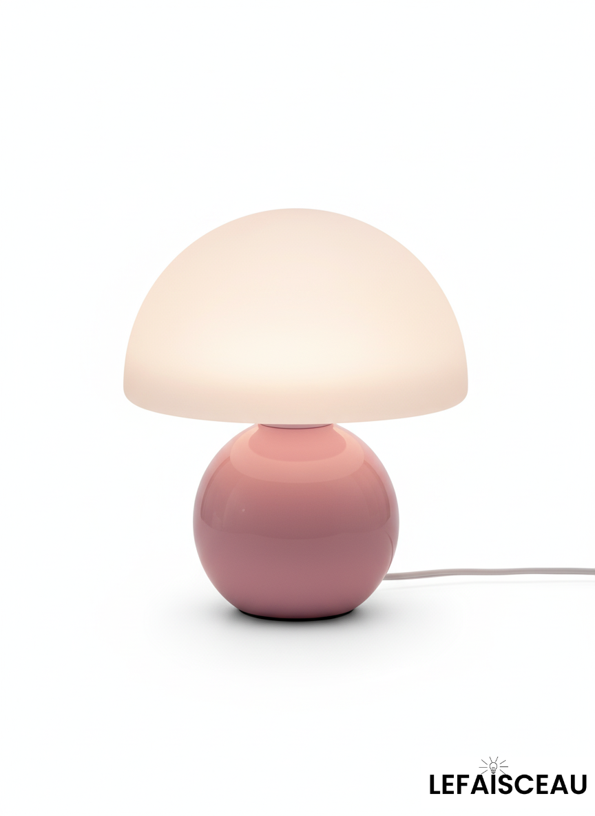 Lampe de chevet champignon