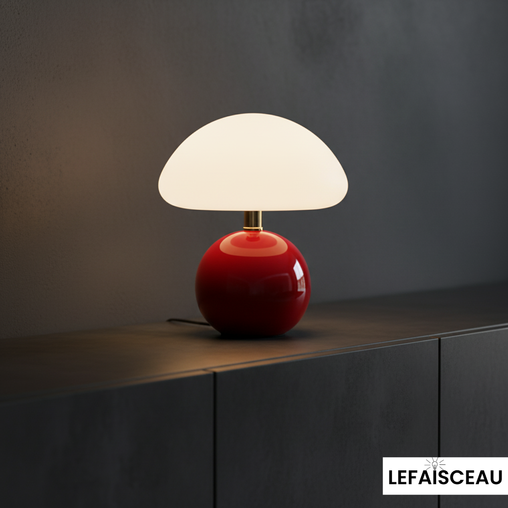 Lampe de chevet champignon